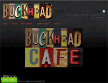 Tablet Screenshot of buckheadcafe.net